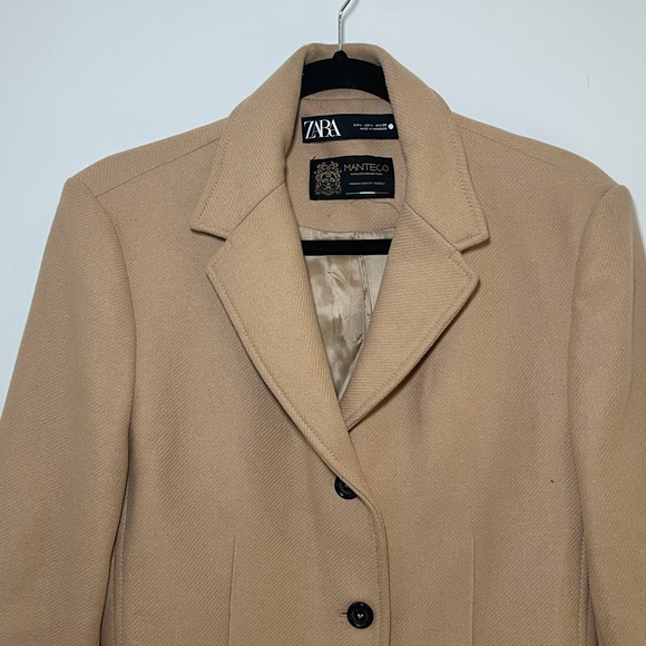 Zara wool coat - Camel (L) - Picture 5 of 5